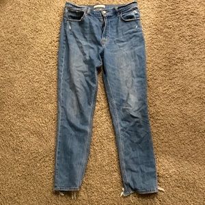 Abercrombie skinny high rise jeans 30L